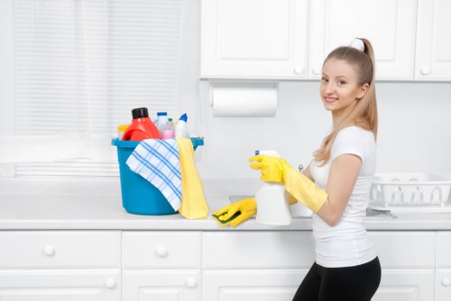 Professional mattress cleaning service in a Lambeth home bedroom