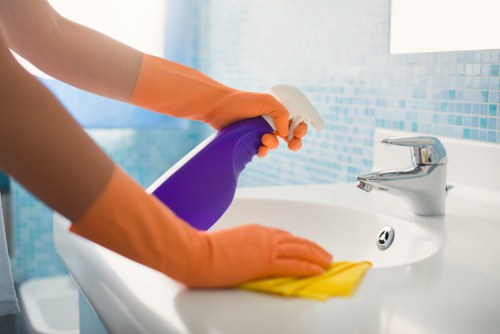 Regular domestic cleaning in a South London property