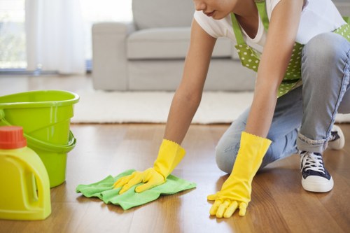 Customer complaint being logged during a cleaning service review