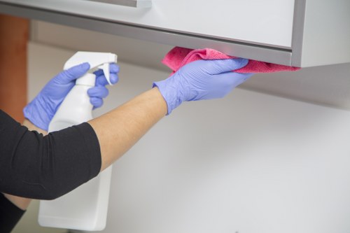 Scheduled office and communal area cleaning in Lambeth